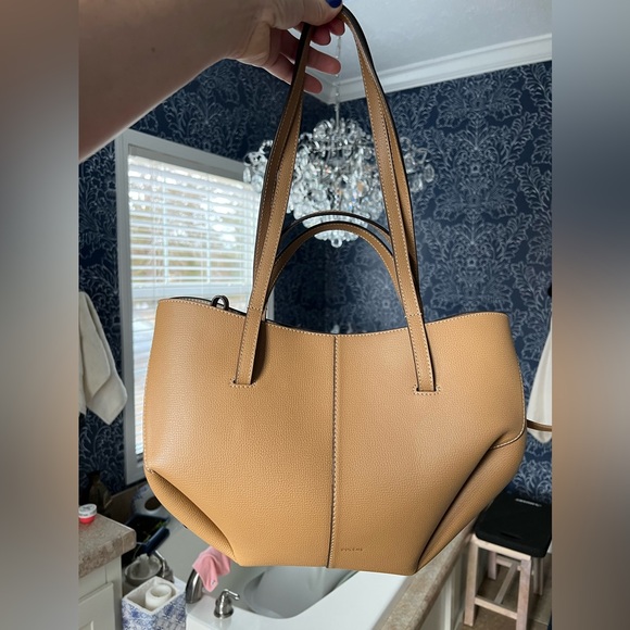 Polene Cyme Mini Ocre purse - Picture 7 of 7